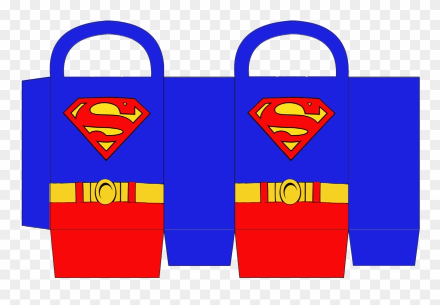 Superman Birthday Party, Superhero Party, Party Cartoon, - Superman Logo Clipart