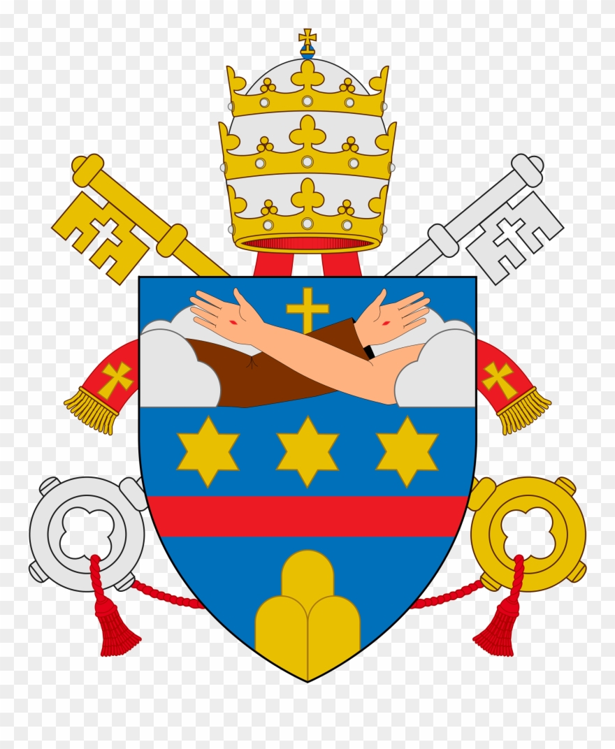 Open - Pope Pius Xii Coat Of Arms Clipart