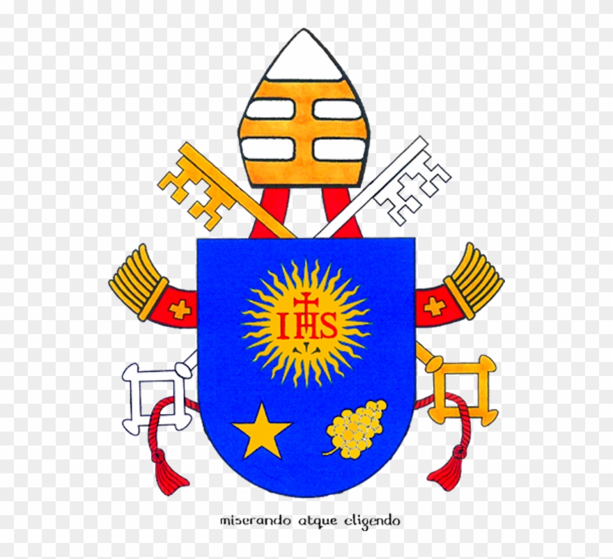 Francis Pope Coat Of Arms - Stemma Di Papa Francesco Significato Clipart