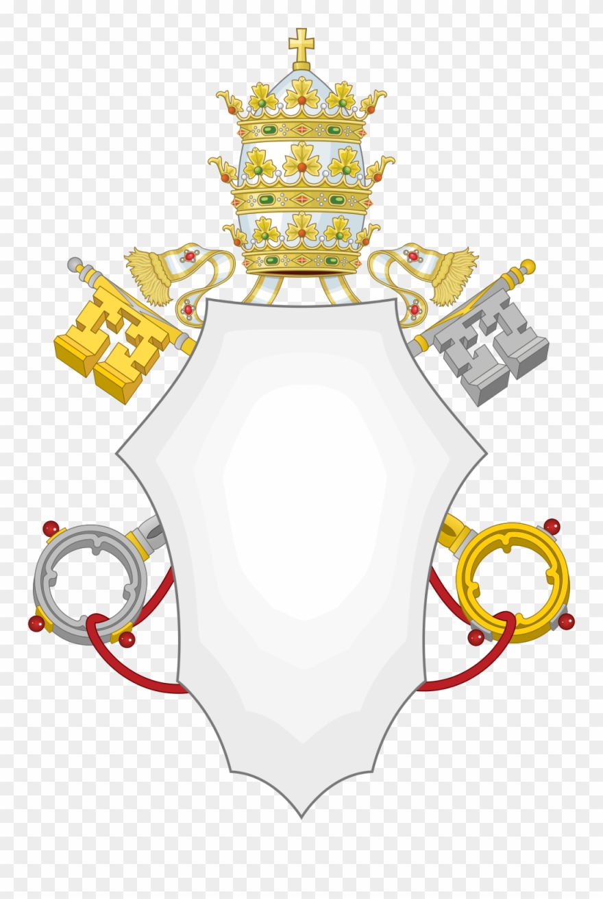 Open - Coats Of Arms Of The Pope Clipart