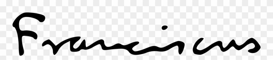 Pope Francis - Pope Francis Signature Clipart