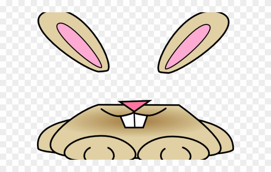 Pastel Clipart Easter Bunny - Easter Bunny Ears Clip Art - Png Download
