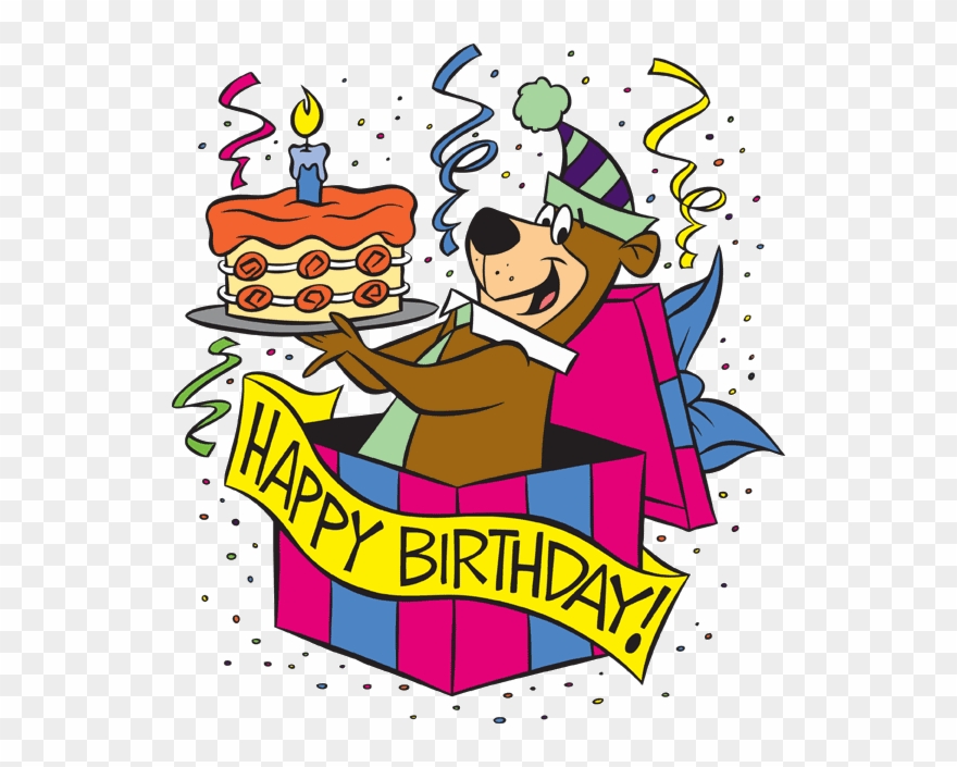 Yogi Bear Asks For Canned Food To Be Donated To The - Happy Birthday From Yogi Bear Clipart