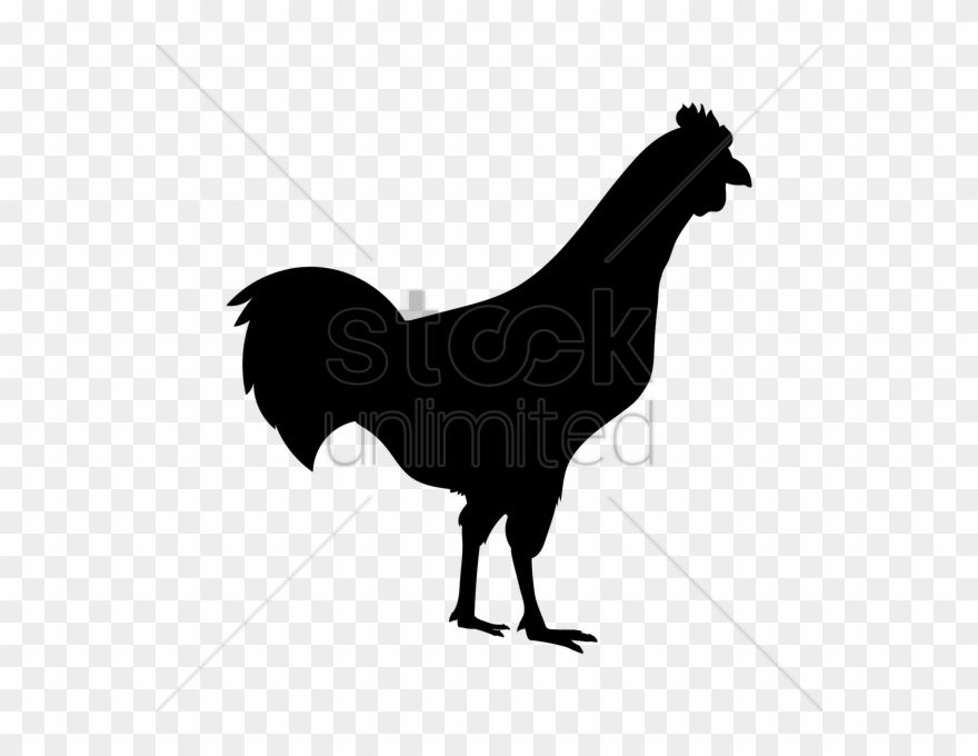 Silhouettes Of Breakdance Clipart Rooster Silhouette - Rooster - Png Download