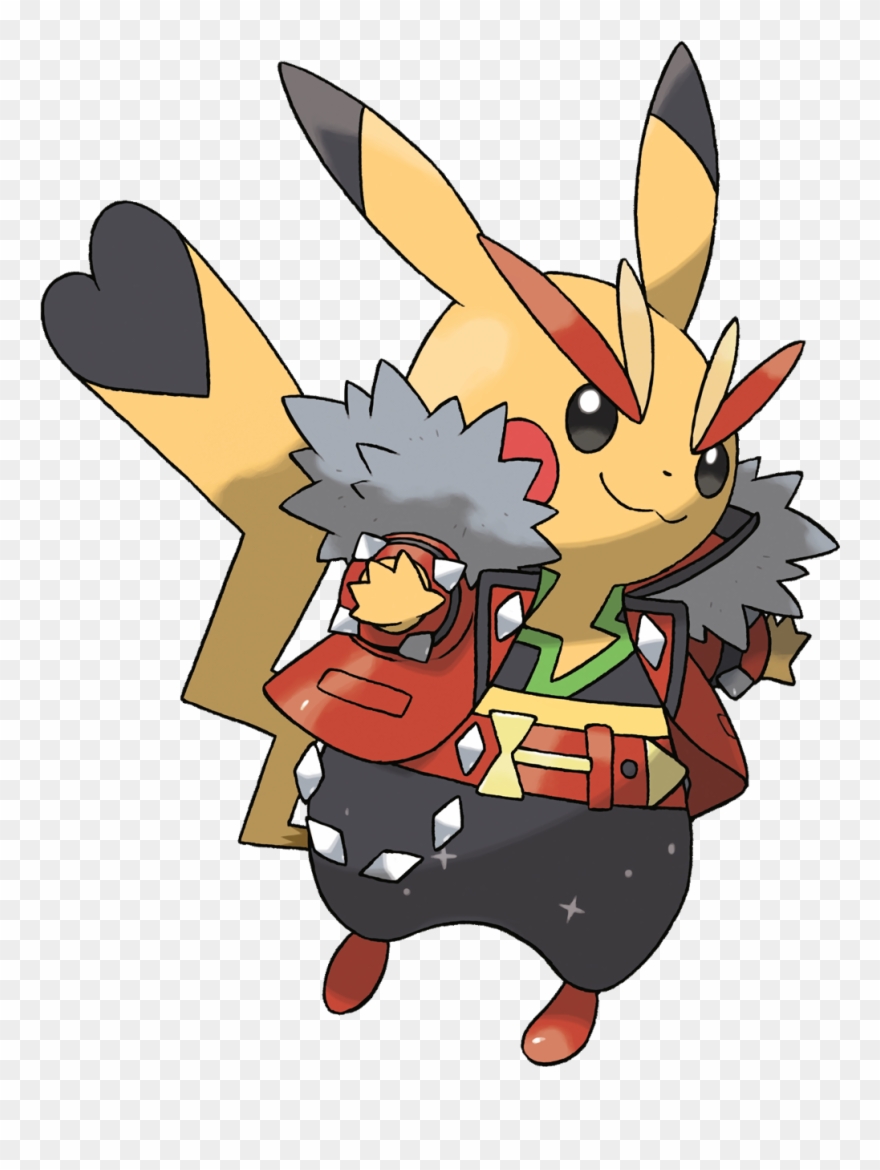 Star/shiny - Pokemon Pikachu Mega Evolution X And Y Clipart