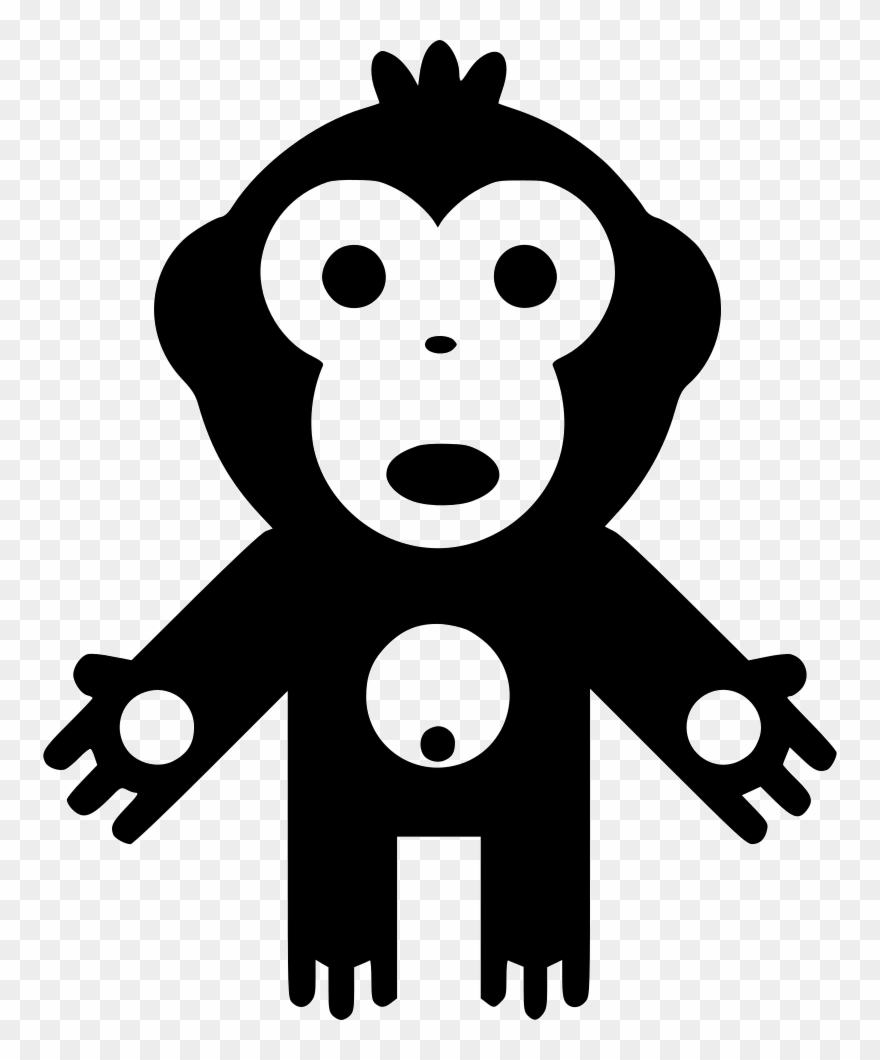 Monkey Comments - Monkey Icon Png Clipart