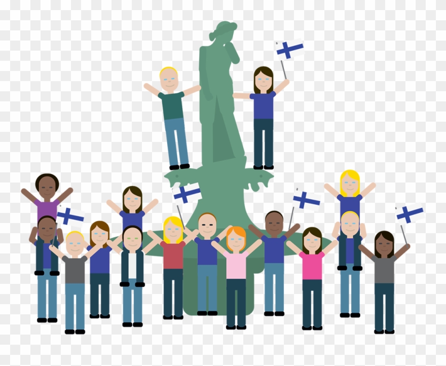 Finland Is The Safest Country In The World - Torilla Tavataan Clipart