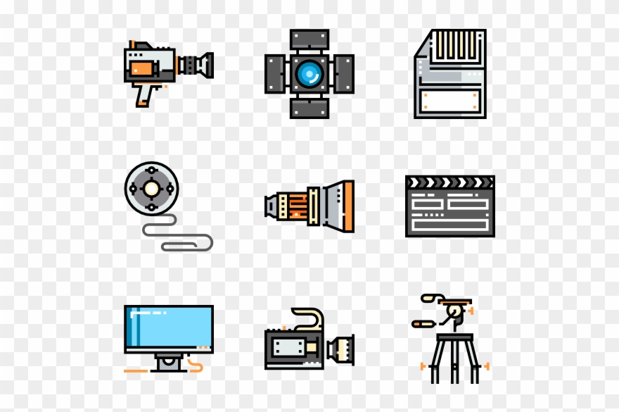 Video & Camera - Video Camera Clipart