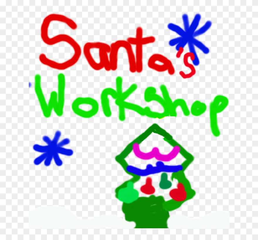 Santa's Workshop Clipart