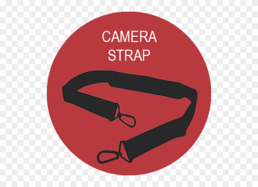 75" Wide Black Silicone Neck Strap With Strap Release - Strap Clip - Png Download