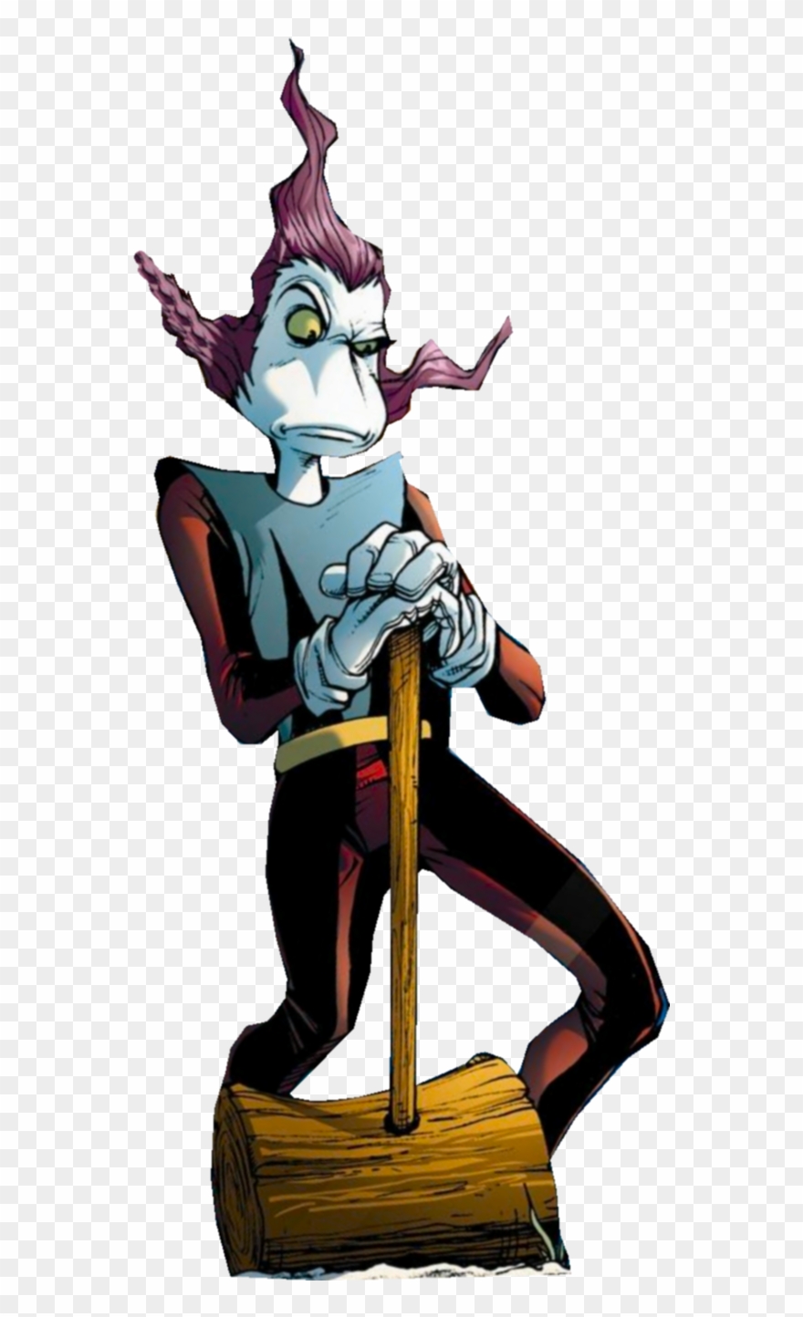 New Warriors Dot Comnew Transparent Background - Marvel Slapstick New Warriors Clipart