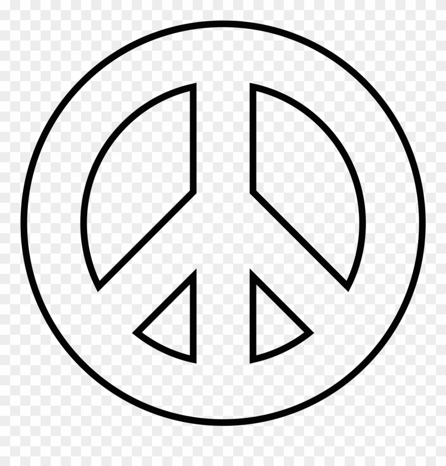 Coloring Page International Peace Day Clipart