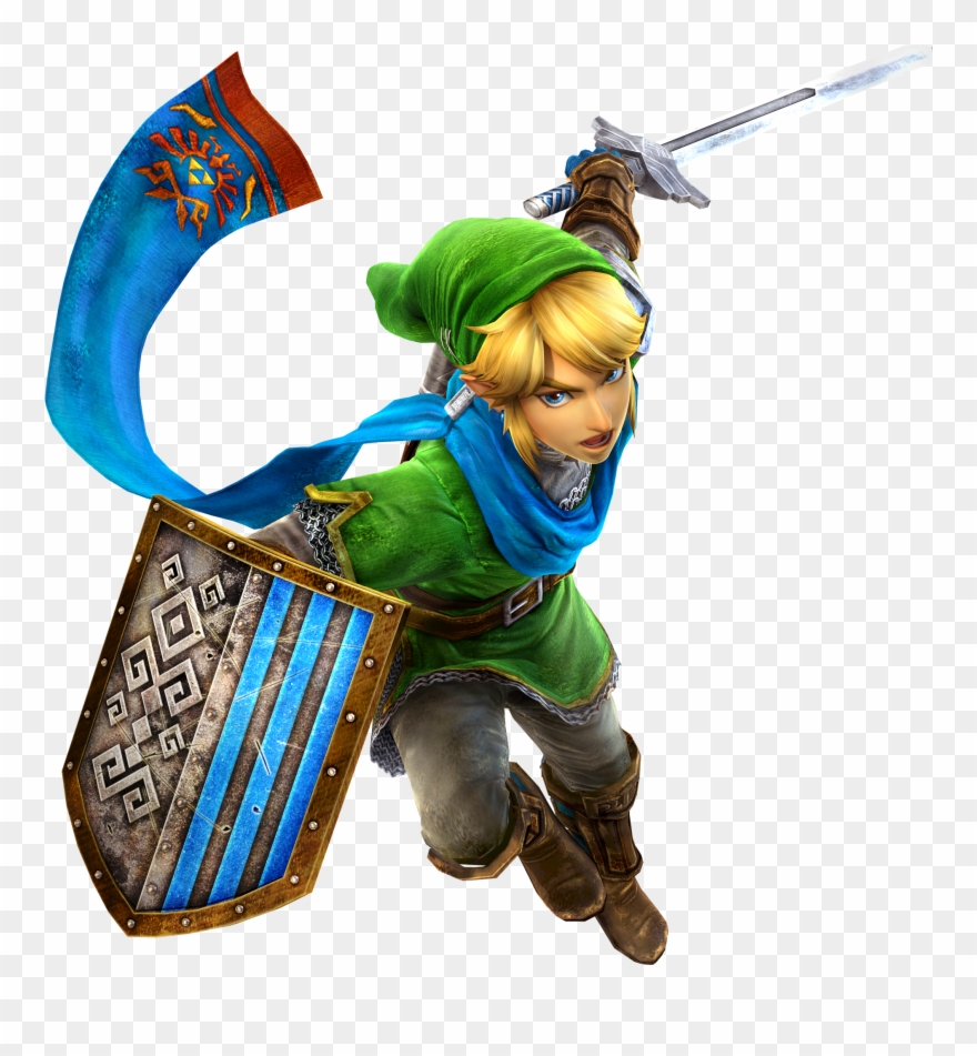 Image Sword Hw Png Clip Art Free Download - Hyrule Warriors Link Artwork Transparent Png