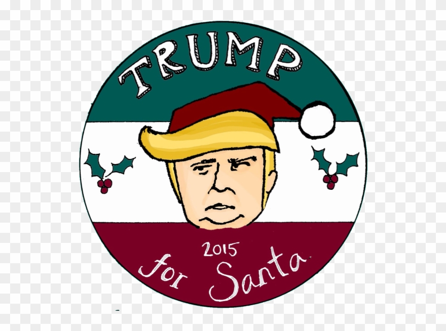 Donald Trump Christmas Cards - Talking Trump Christmas Card Wishes You A Merry Christmas Clipart