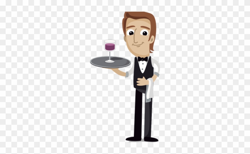 Playstation 3 Clipart Waiter - Waiter Png Transparent Png