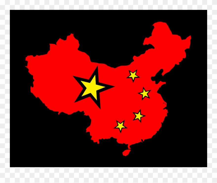 President Donald Trump Might Remove Tariffs Placed - China Map Red Clipart
