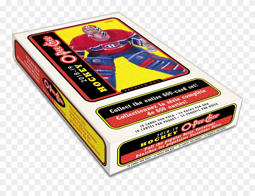 18 19 Upper Deck O Pee Chee Hockey - Pee Chee 2018 19 Box Clipart