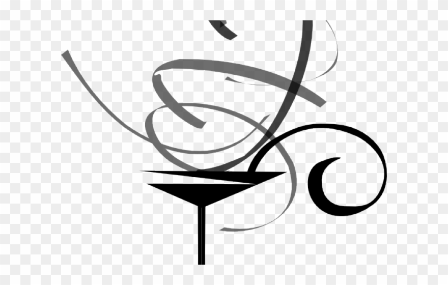 Martini Clipart Vector - Cocktail Clipart Png Transparent Png