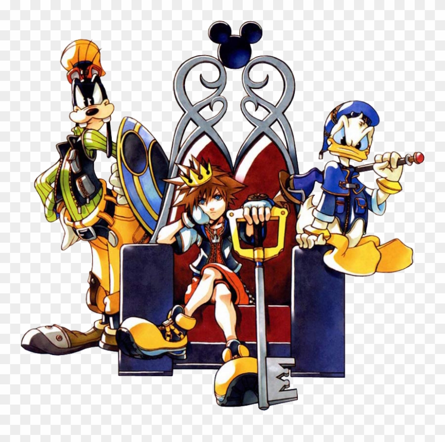 Throne - Kingdom Hearts King Sora Clipart