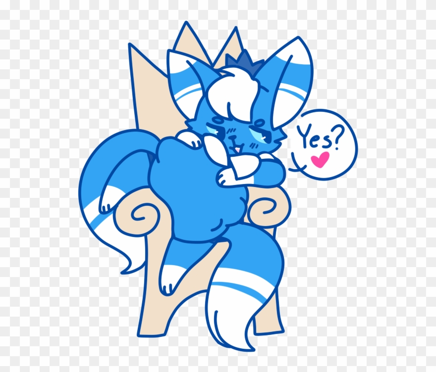 A Prince On His Throne - Fur Clipart