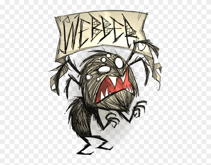 Webber, The Character Video Game Art, Video Games, - Don T Starve Personagens Clipart