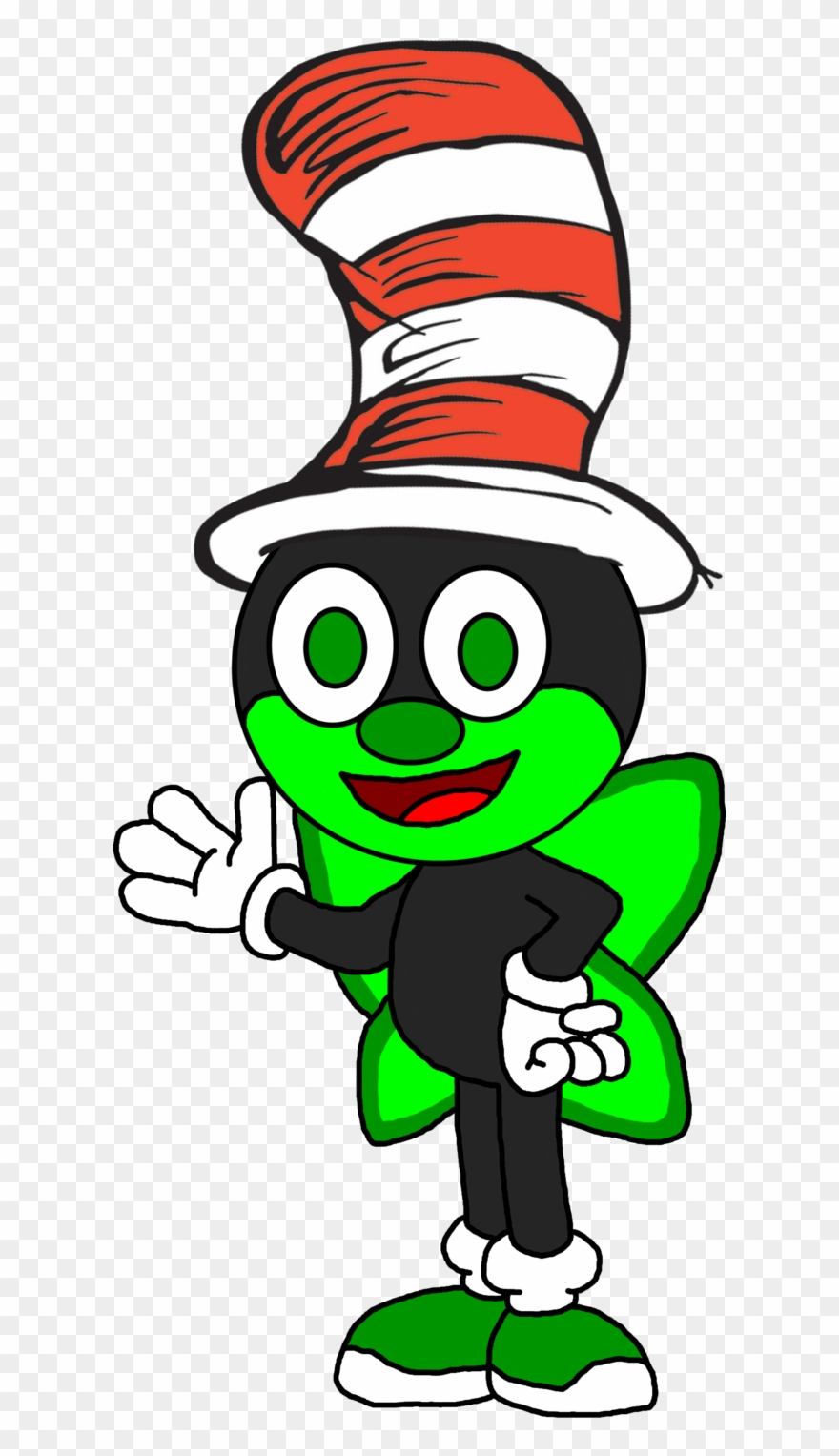 Moffee's Wearing A Dr - Dr. Seuss The Cat In The Hat Bulletin Board Cutouts Clipart