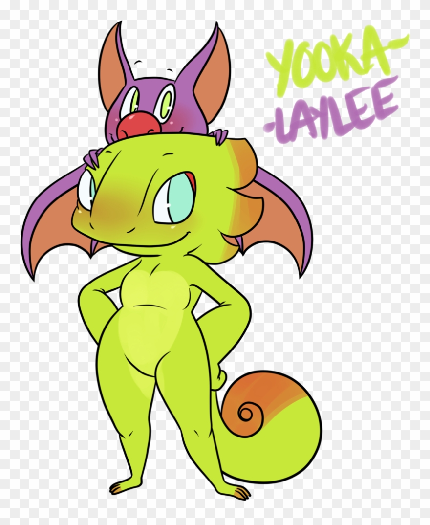 296kib, 1024x1024, Yooka Laylee By Emssik La-d8rowyo - Rule 63 Yooka Laylee Clipart