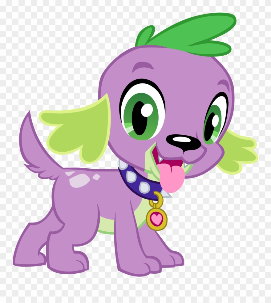 This Is My And Lord Kyle's Cast Of Movie-spoof Called - Mlp Spike The Dog Clipart