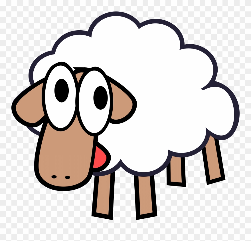 We Do Our Best To Bring You The Highest Quality Cliparts - Sheep Clipart Clear Background - Png Download