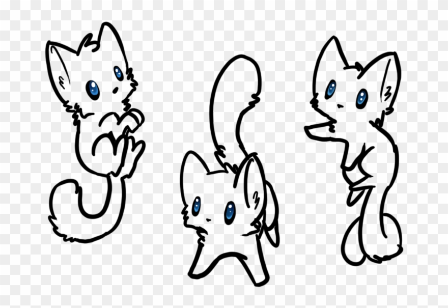 I Would Really Like To Let People Know - Cute Art Cat Drawing Clipart
