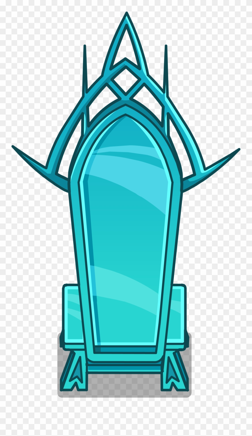 Ice Throne Sprite 005 - Throne Clipart
