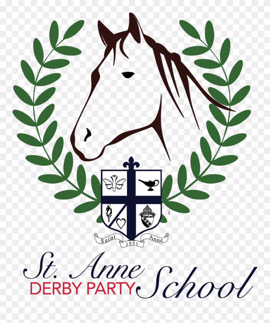 Derby Party - Corona De Laurel Vector Clipart