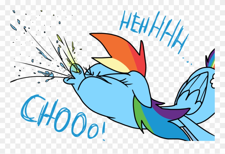Eyes Closed, Female, Floppy Ears, Gross, Messy, Mucus, - Rainbow Dash Sneeze Clipart