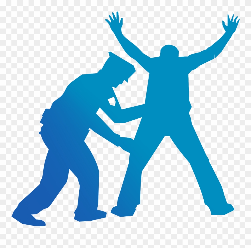 You Do Not Have To Open Bags Or Any Closed Container - Transparent Silhouette Police Clipart