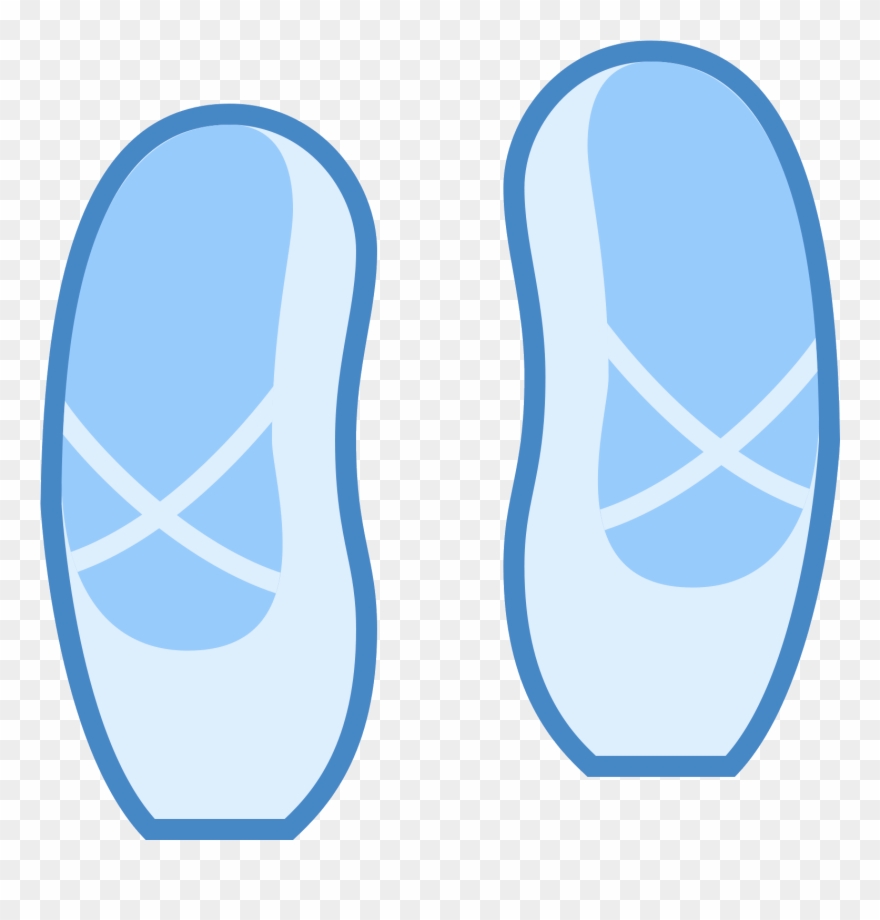 Ballet Shoes Icon - Scarpette Da Ballo Clipart