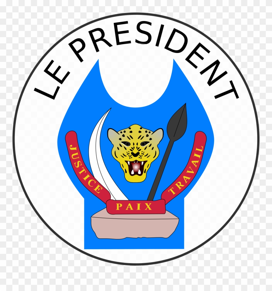 Etats G N Raux Of The Justice - Democratic Republic Of Congo Seal Clipart