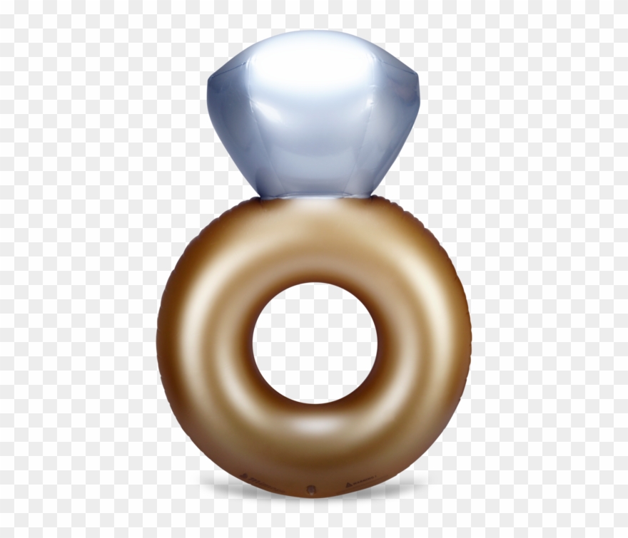 Luxury Inflatable Pool Floats - Engagement Ring Clipart