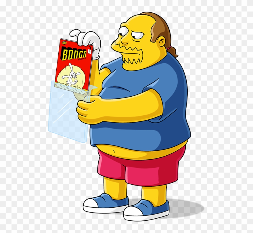 Looking Beyond Comic Con, It Seems As If Everyone Has - Simpsons Comic Book Guy Home Clipart