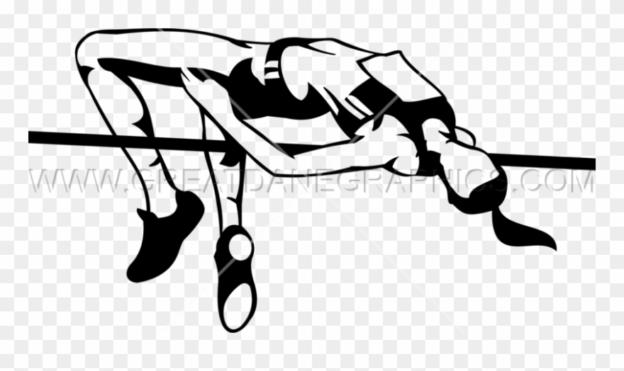 High Jump Production Ready Artwork For T - High Jump Cartoon Clipart