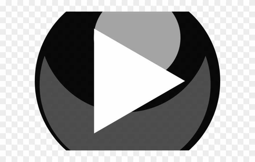 Play Button Clipart Black - Play Button Clip Art - Png Download