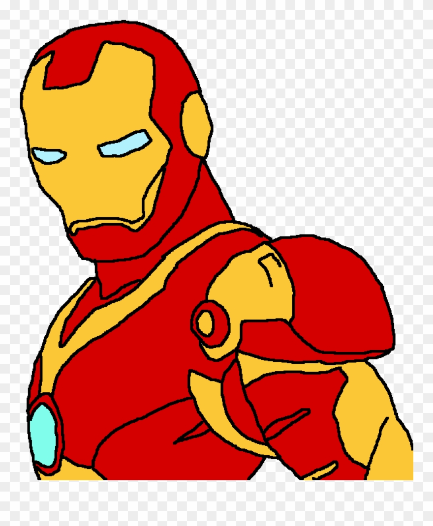 Iron Man - Cartoon Clipart