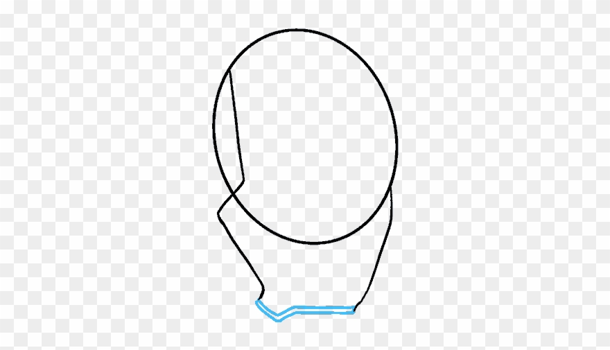 How To Draw Iron Man's Mask - Sketch Clipart