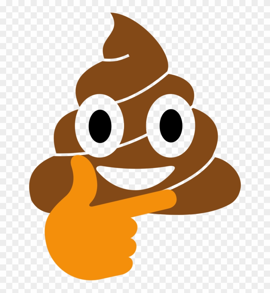 Poop-ing - Cartoon Clipart