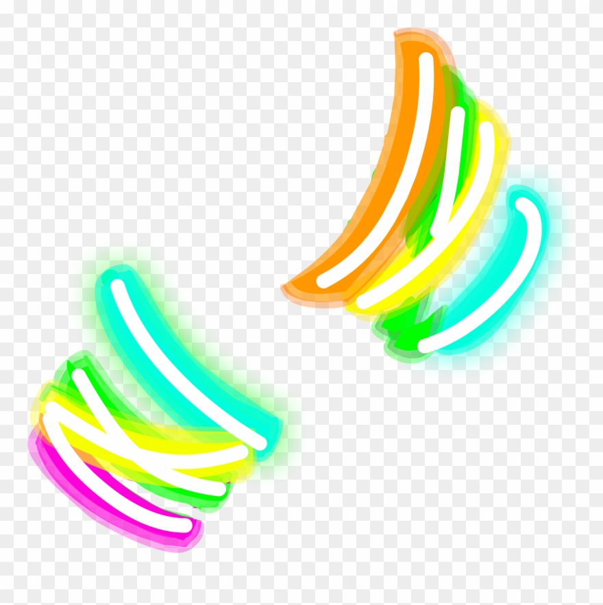 Glow Bracelets - Glow Sticks Clear Background Clipart