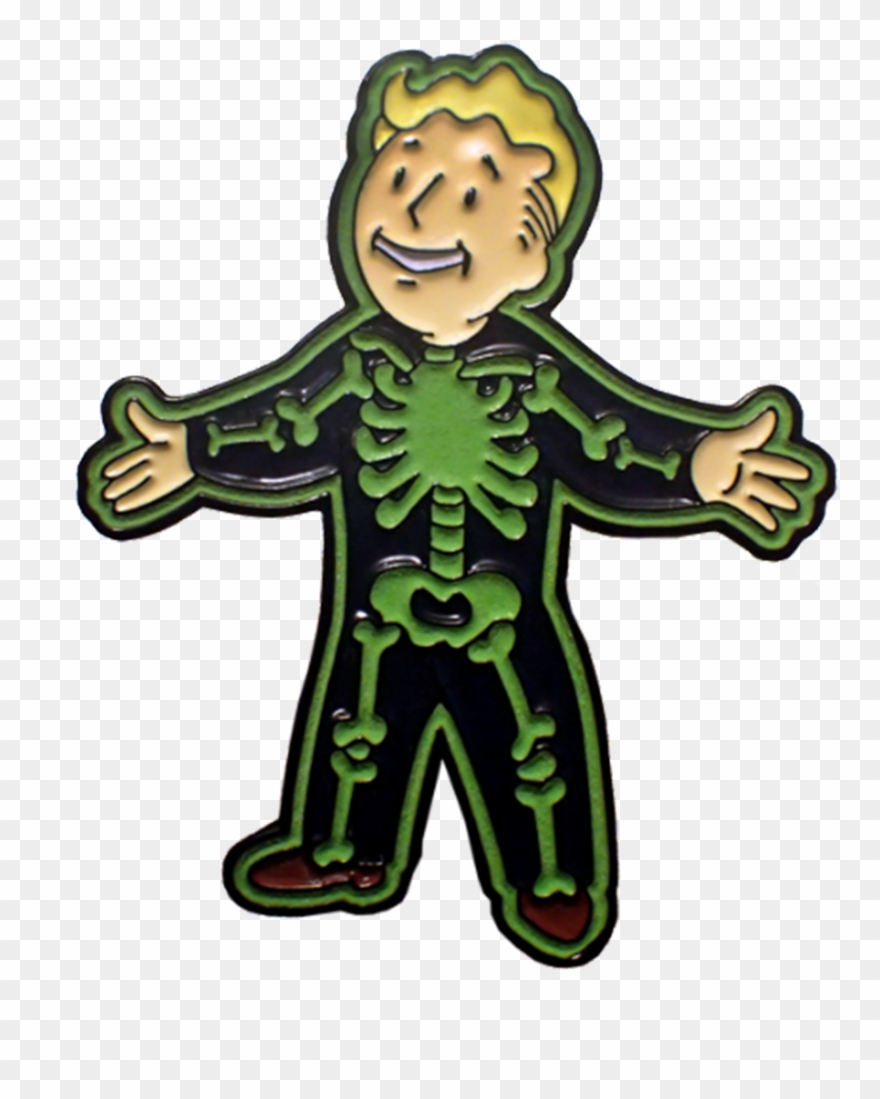 'the Glowing One' Adamantium Glow In The Dark Enamel Clipart