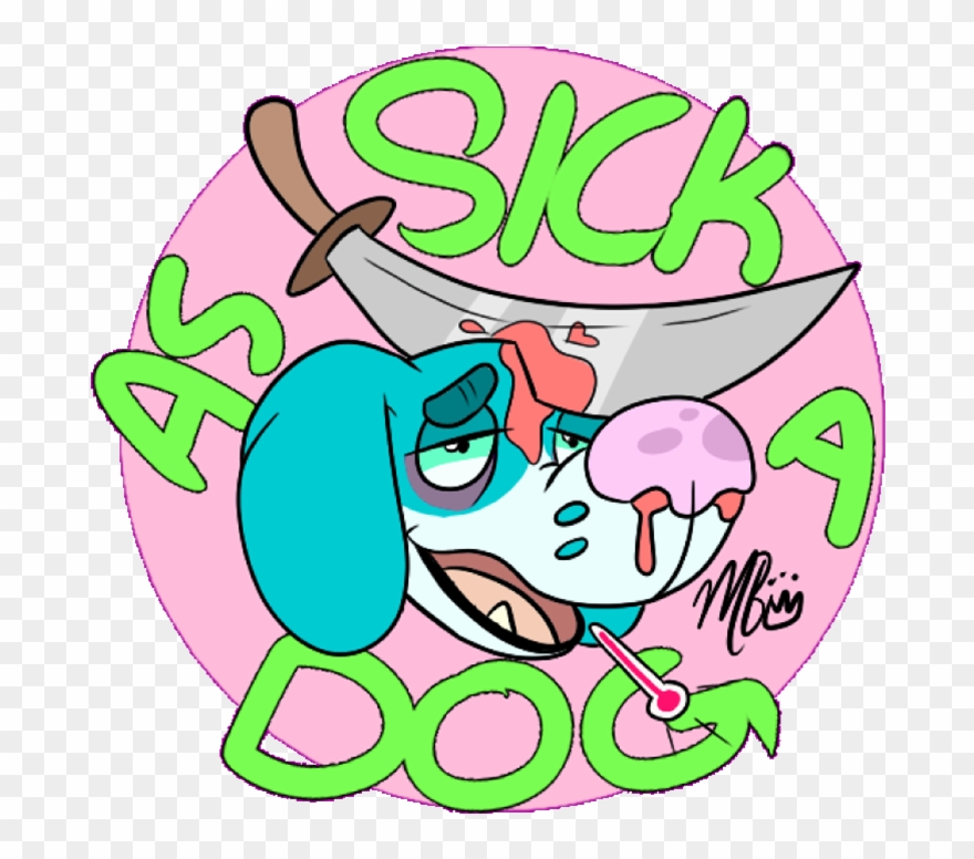 I've Got A Splittin' Headache Clipart