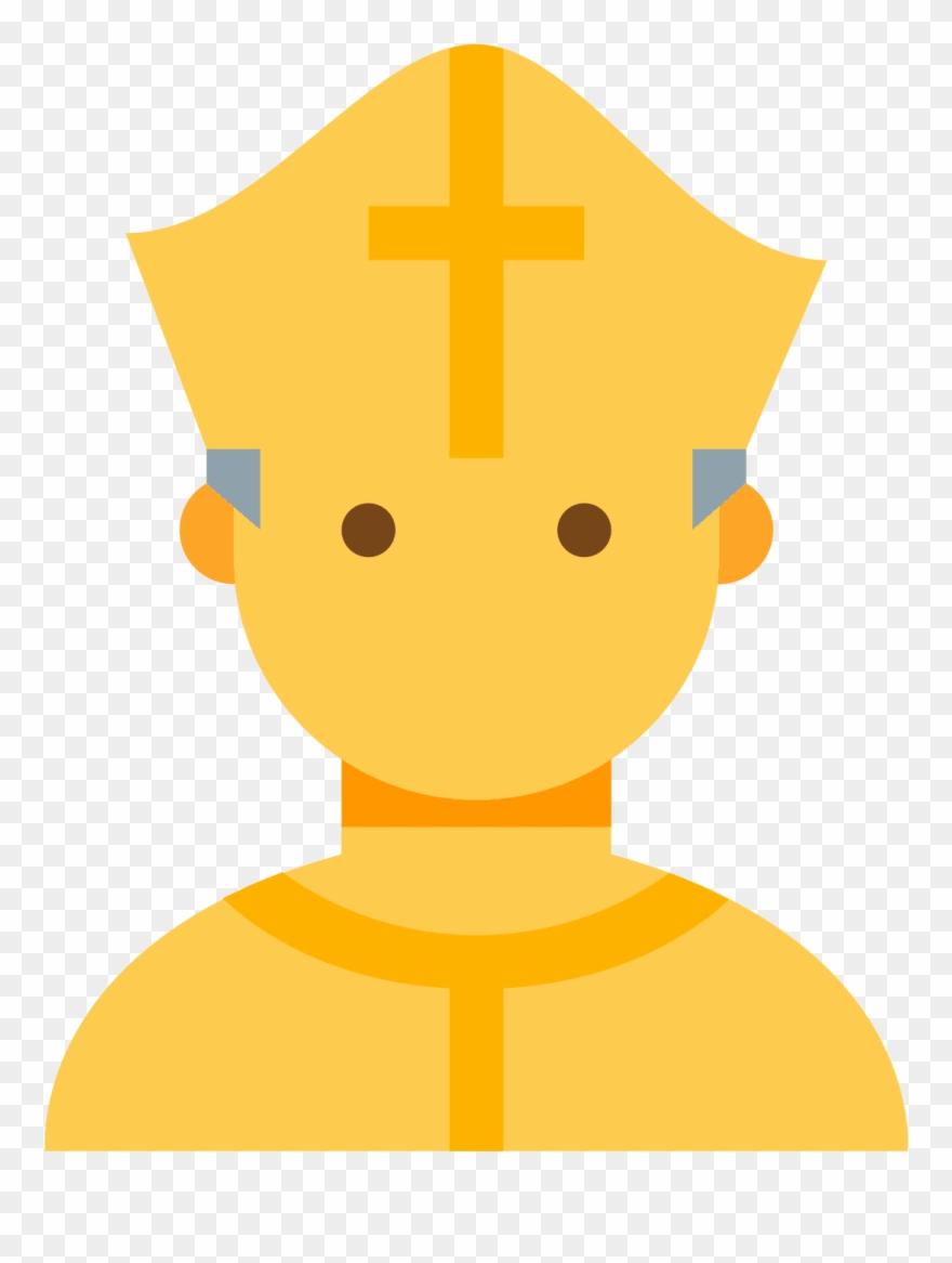 The Pope Icon - Pope Png Clipart