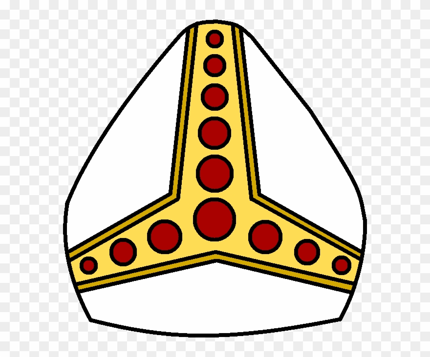 Pope Hat Png - Pope Hat Clip Art Transparent Png
