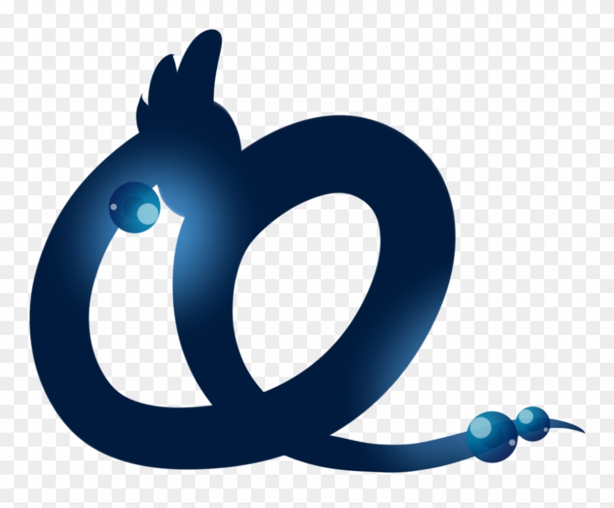 Dragonair's Silhouette By Obviousoddball - Dragonair Silhouette Clipart