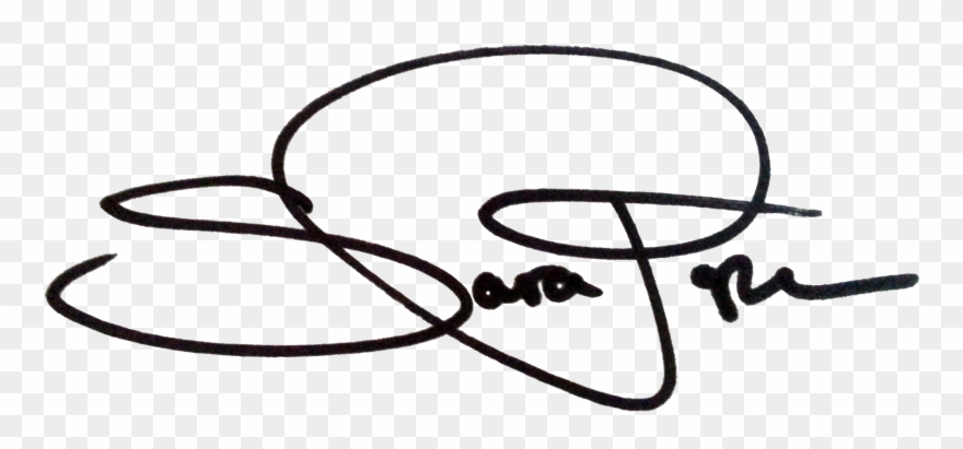 Artist Story Sara Pope - Signature Clipart